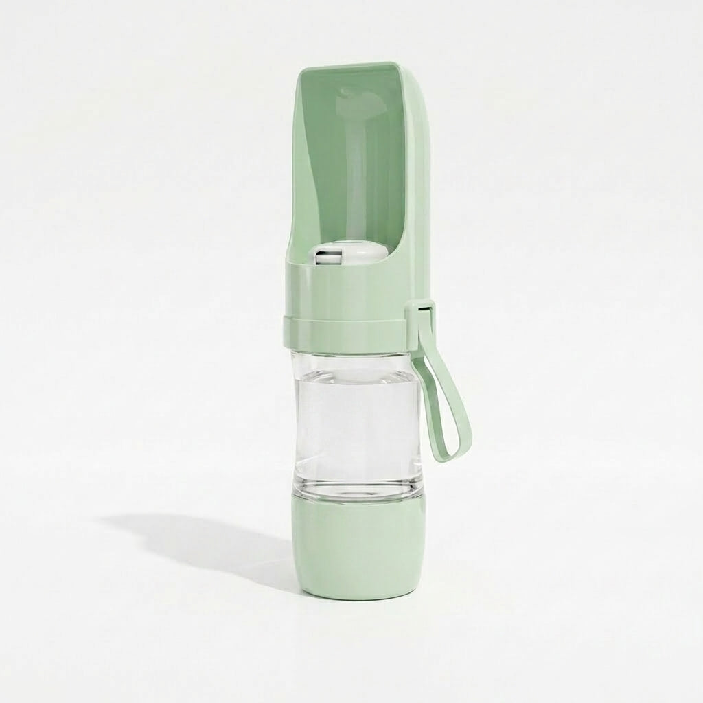 2 in 1 Storage Food and Water Container for Puppy Pets.