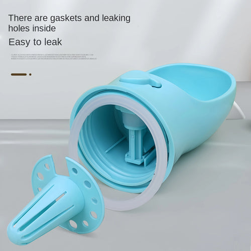 Portable Water Bottle with Food and Water Container for Pets